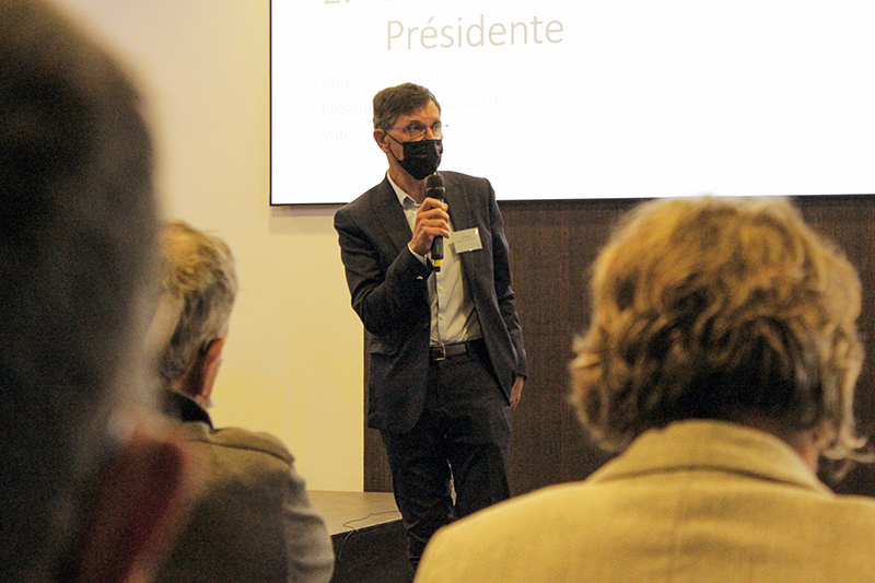Discours de Roland Ollivier, élu nouvellement Président de la CRSA Bretagne