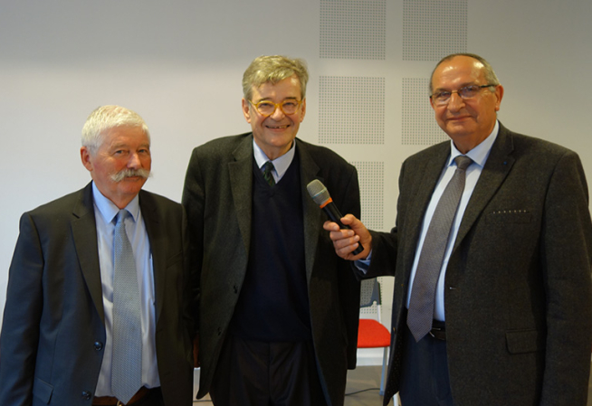 Bernard Gaillard, Pascal Jacob et Claude Laurent