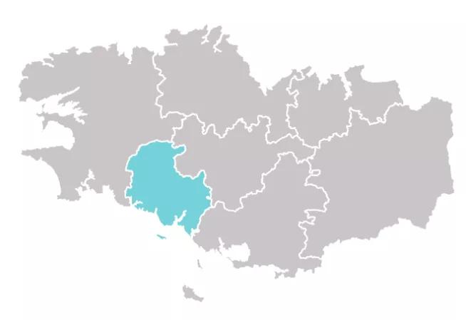 Visuel cartographié du CTS Lorient Quimperlé