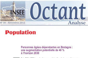 Partenariat - Personnes âgées dépendantes en Bretagne : une augmentation potentielle de 40 % à l'horizon 2030