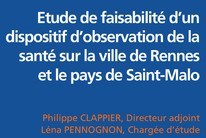 Les Rapports de l'ARS - Dispositif d’observation de la santé sur Rennes et Pays Saint-Malo