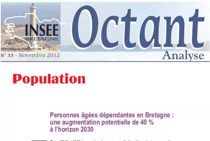 Partenariat - Personnes âgées dépendantes en Bretagne : une augmentation potentielle de 40 % à l'horizon 2030