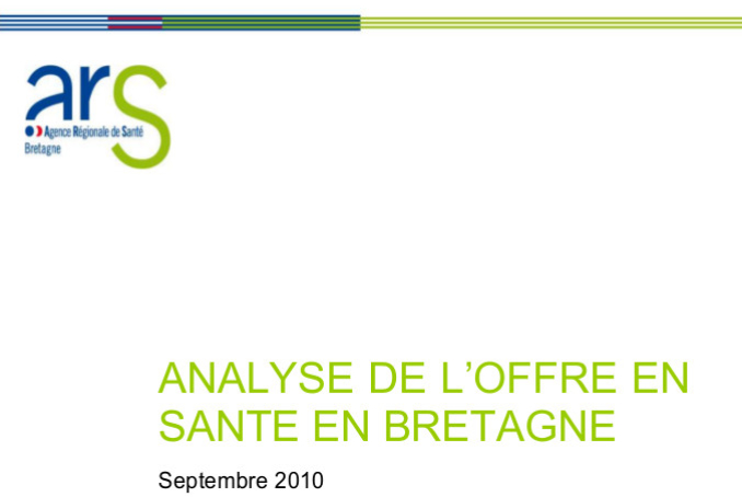 PRS - Analyse de l'offre de santé en Bretagne (2010)