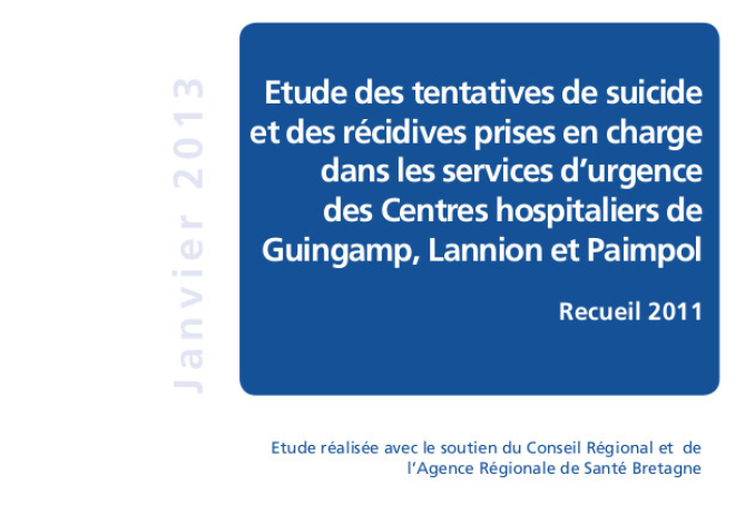 Tentative de suicide urgences pays