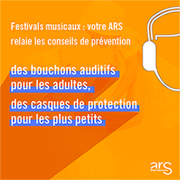 festival : risques auditifs - conseils de l'ARS Bretagne