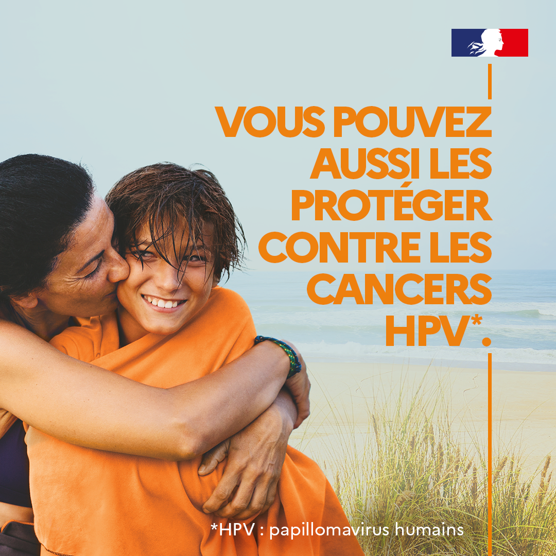 Vous pouvez aussi les protéger contre les cancers HPV
