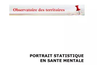 Portrait statistique en santé mentale