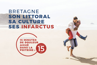 campagne infarctus Bretagne : appeler le 15 !