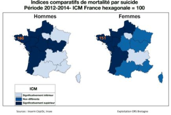 Phénomène suicidaire en Bretagne