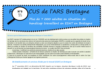 Plus de 7 000 adultes en situation de handicap travaillent en ESAT en Bretagne