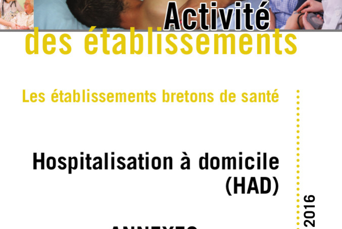 Bilan 2016 - Hospitalisation A Domicile (HAD)