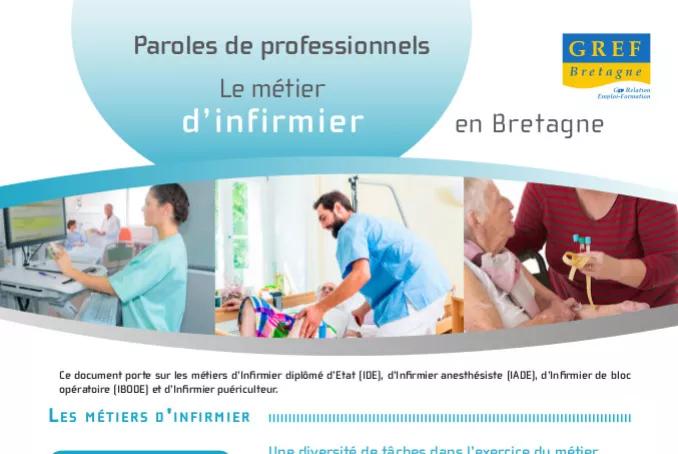 Paroles de professionnels – Le métier d’infirmier en Bretagne