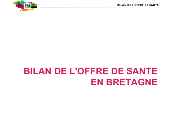 Diagnostic PRS - 2018-2022 - Analyse de l'offre en santé en Bretagne